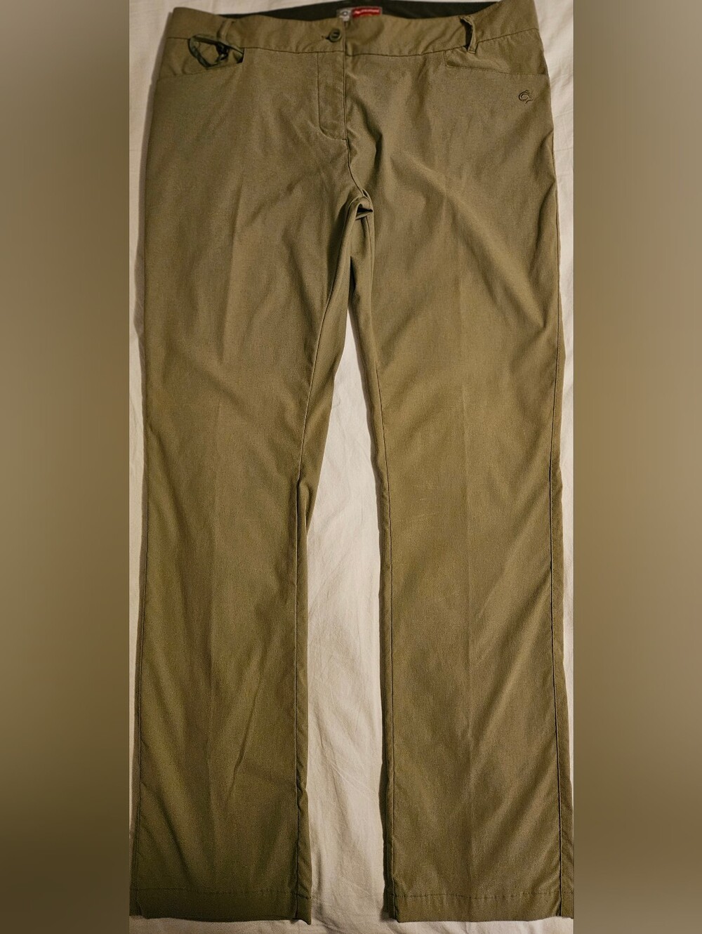Womens Craghoppers Insect Shield Clara Green Hiking Pants US 14 / UK 18